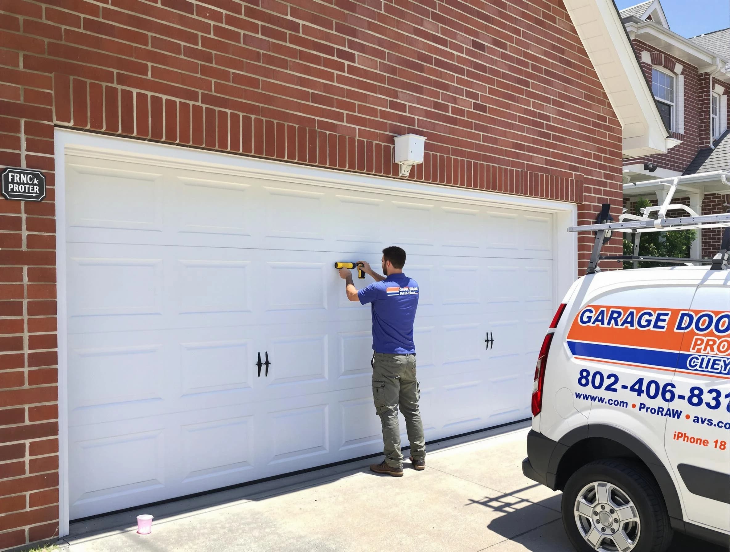 Local garage door repair service by Cranston Garage Door Repair in Cranston