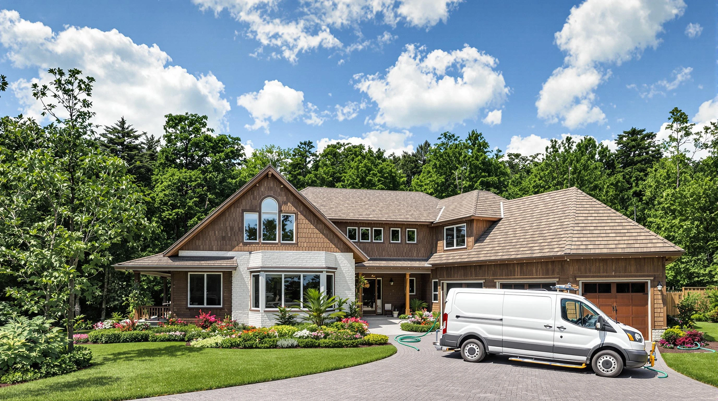 Cranston Garage Door Repair garage door repair crew working in Johnston, RI