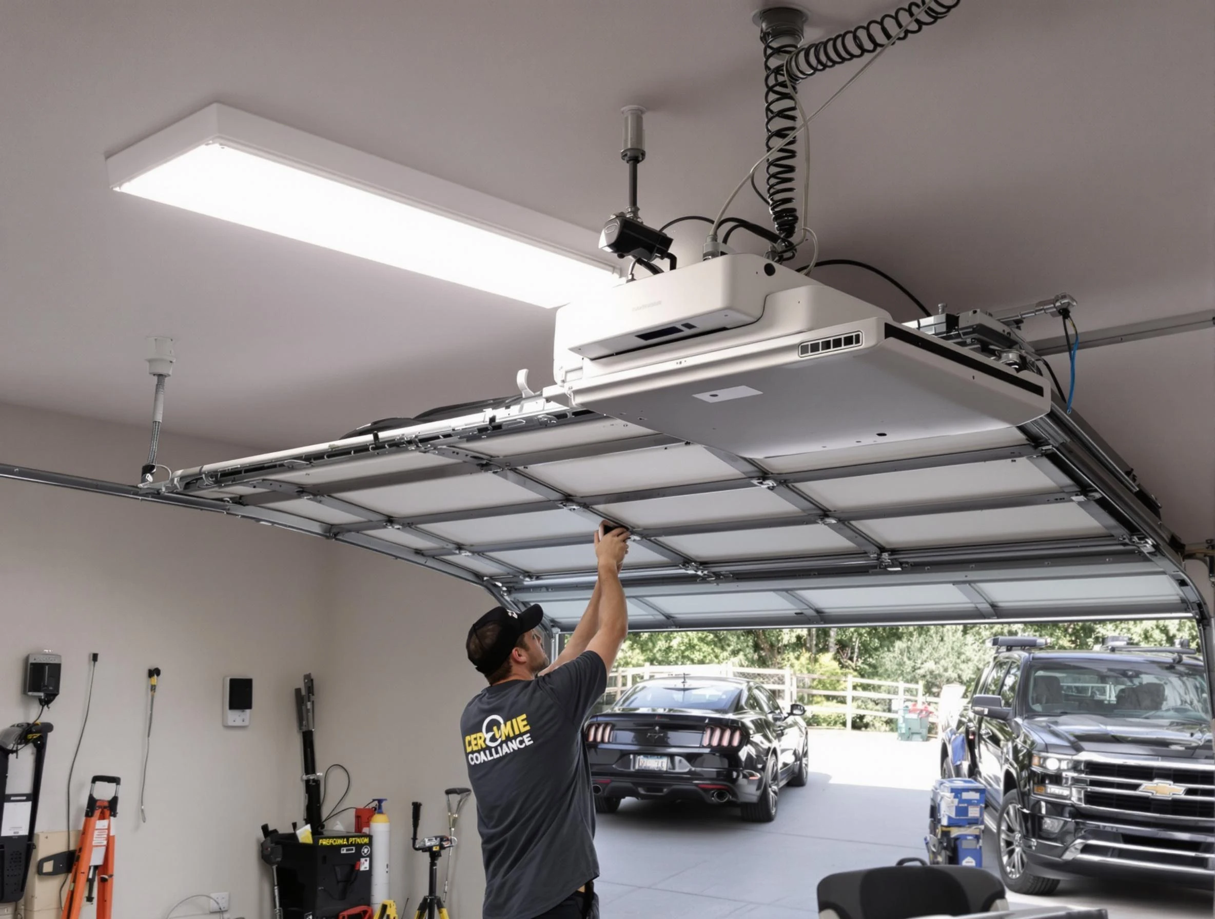 Garage Door Opener Installation in Cranston