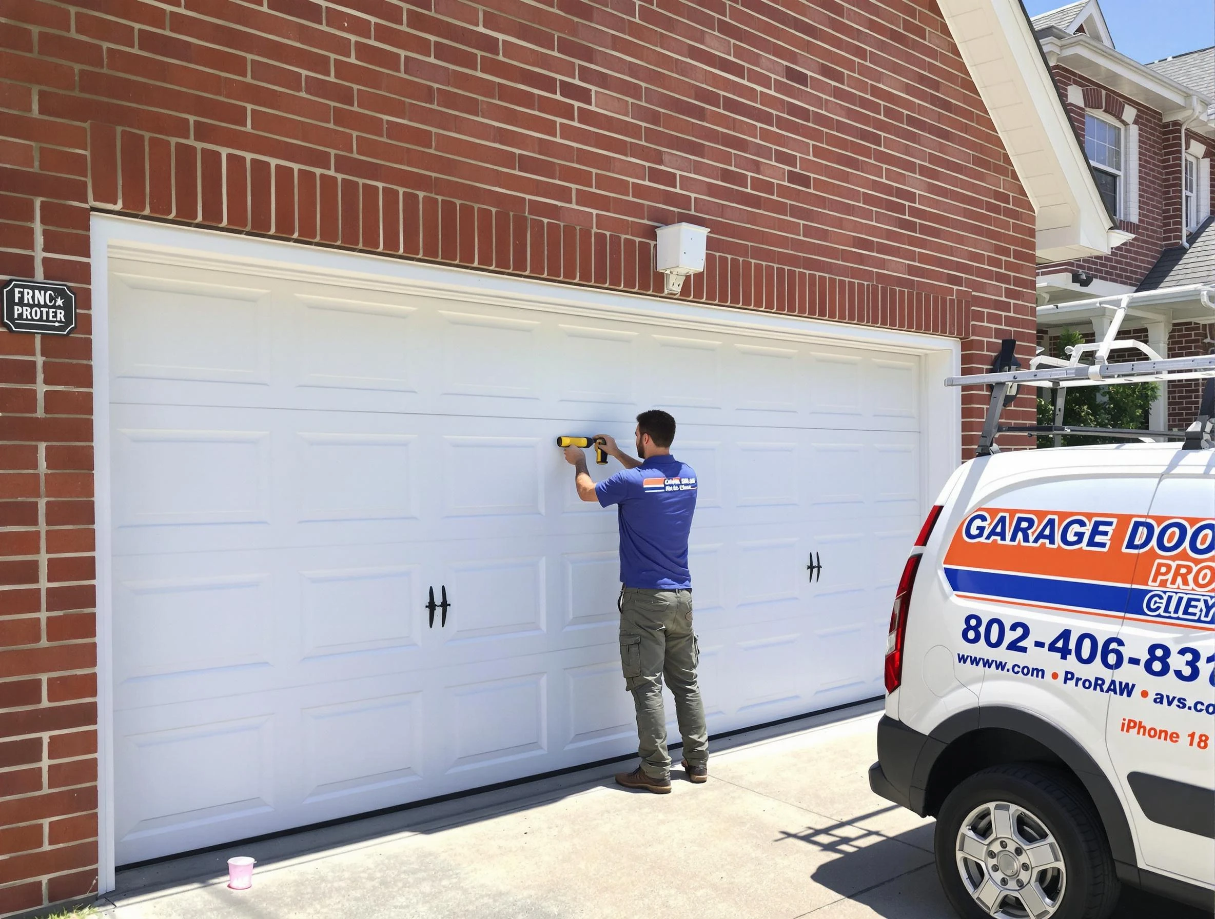 Local garage door repair service by Cranston Garage Door Repair in Cranston